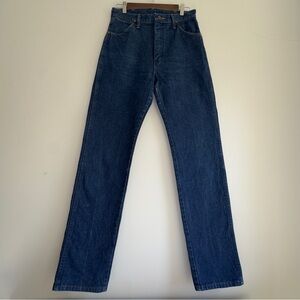 Vintage Dark Denim Straight Leg Wranglers